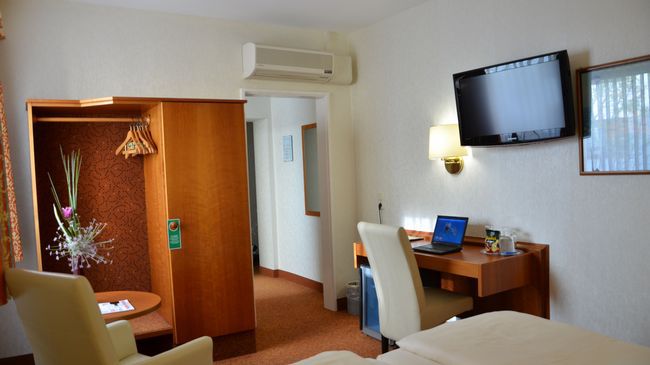 Am Bismarck Hotell Mannheim Rom bilde